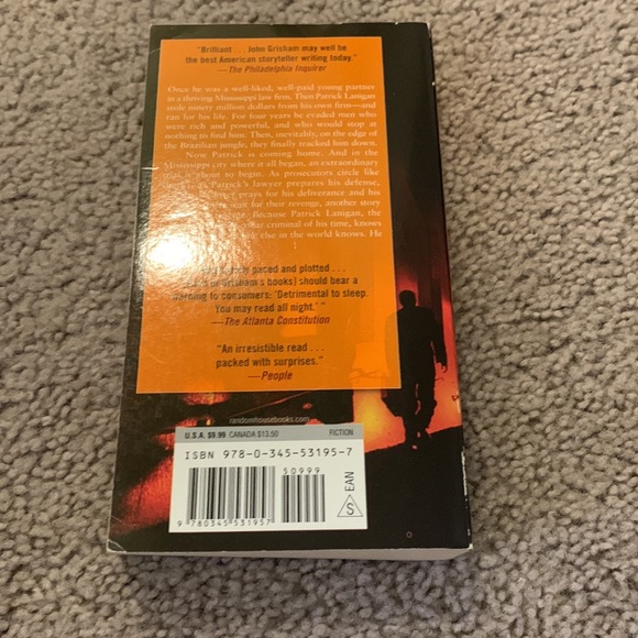 The Partner by John Grisham - good condition - Picture 2 of 2